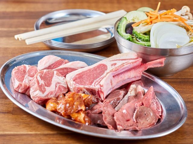 Savoring Jingisukan with fresh lamb in the southern island of Okinawa.