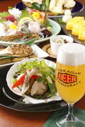 季寄  荞面  柏YA_可佐八海山原生啤酒享用的应季一品料理