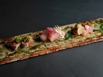 Japanese restaurant Yu-chan_食材搭配创造巅峰美味的“生鱼片”