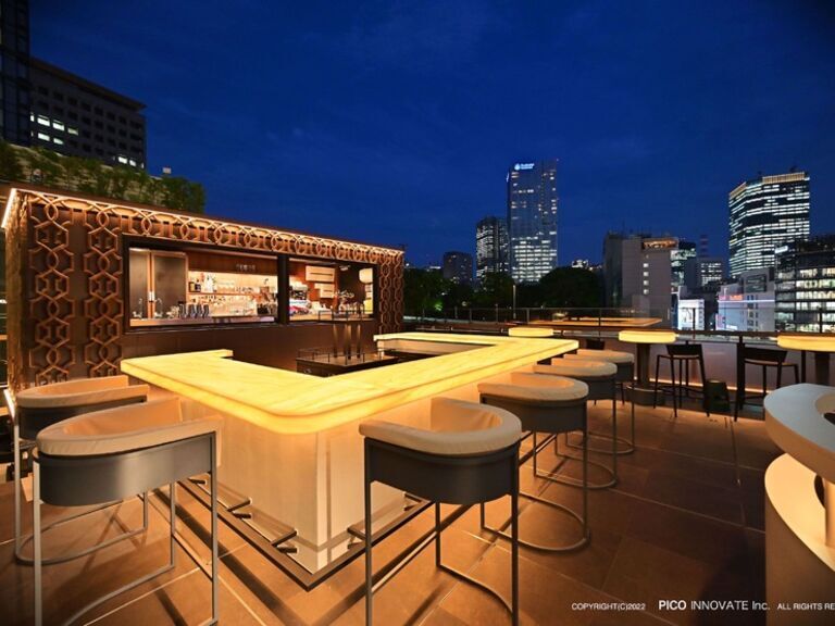 BENJAMIN STEAKHOUSE TOKYO GARDEN TERRACE KIOICHO_餐厅景观