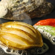 和食铁板 银座 朔月_桌席专用"夕月套餐"14,300日元◆包含A5山形牛排和鲍鱼黄油烤等高档8道菜◆适合宴会