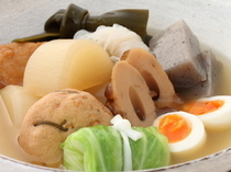 麻布　秀_来自5种干松鱼屑片的高汤堪称绝品——“盘装关东煮”