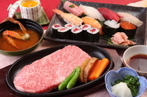 正宗江户前寿司　松喜SUSHI_当地自满之飞弹牛烤肉与寿司，可保美食家满意的“飞弹牛会席套餐”