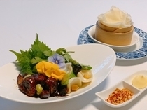中国料理　古月　池之端本店_晚餐素菜套餐：12,000日元（不含税、服务费）