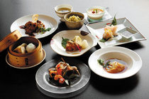 和风中华料理　招龙亭_款待贵客的怀石风格中式套餐“杨贵妃套餐”