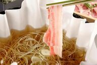猪肉涮涮锅  蒸笼蒸煮 豚匠 难波邸