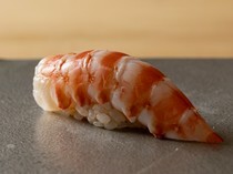 鮨 五德_充分感受虾的天然甜味和美味“车虾”