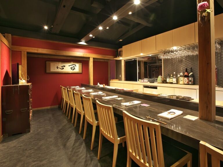 鮨 SHIHOGAMA_店内景观