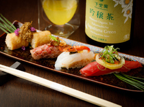 料理人 ETO 三丁目店_用季节食材交织而成的“主厨推荐握寿司拼盘”