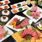 烧肉YAMATO    COREDO日本桥店_品尝大和精髓的推荐套餐“黑毛红肉钻石套餐”