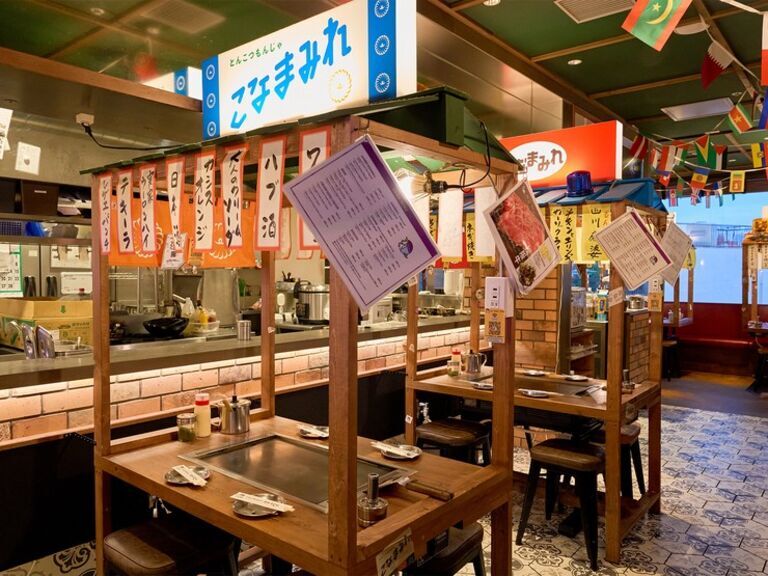 猪骨文字烧 KONAMAMIRE 浅草店_店内景观