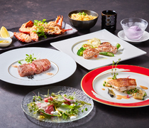 铁板烧与法式料理餐厅 aboz_阿古猪肉、山城牛西冷牛排搭配时令食材，尽享奢华的“16,500日元套餐方案”
