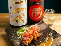 CRAFTBEER&PIZZA 100K_湿润柔软!“京都猪肉的炸肉排 西京味噌酱汁”