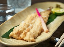 YOURS DINING IKEBUKURO_通过淡味烧烤引出食材美味“白烤星鳗”