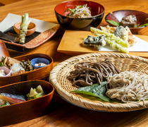 酒和荞麦面  大北_每一道菜都有深厚风味的“大北3,000日元套餐”