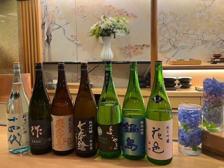 完全个室×旬之素材 南地 天妇罗铁板 菜庭 －NANIWA－_饮品