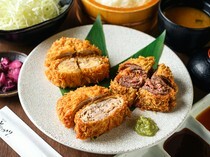 KIMUKATSU惠比寿店_在海外也非常受欢迎！寻找自己喜欢的肉类“牛猪鸡3种拼盘套餐”