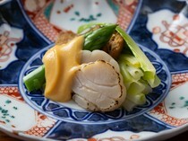 京风一品料理  KIYOMIZU_由清爽的酸味来代表收尾菜的“本月的醋物”