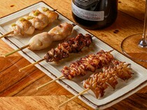 yakitori shouchan 惠比寿_从20多种罕见的珍贵部位中严选的“稀有部位 5串拼盘”