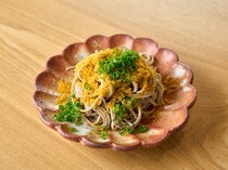 四季料理KITAGAICIHI_既可作为下酒菜,也可作为收尾佳肴的”乌鱼子荞麦面“