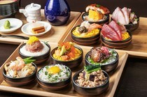 肉和鱼和牡蛎 OYSTER Bar＆Bistro 魚秀 ～UOHIDE～ 涩谷樱丘店_特别小碗盖饭午餐（10种）