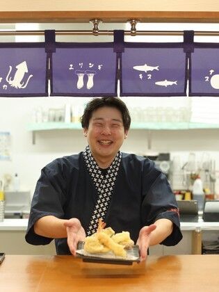 大阪 天妇罗 元气(旧天妇罗DARUMAYICHIBAN京桥店)_八幡 宣彦