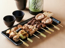 丸鸡×烧鸟  完全个室居酒屋 Kiichi_从经典鸡肉串到创意蔬菜串等共20种菜品的“烤串”